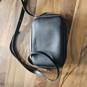 Monos Black Metro Crossbody Bag